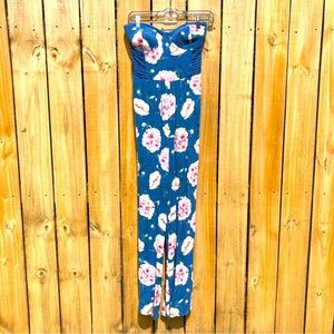 Band of Gypsies Strapless Jumpsuit